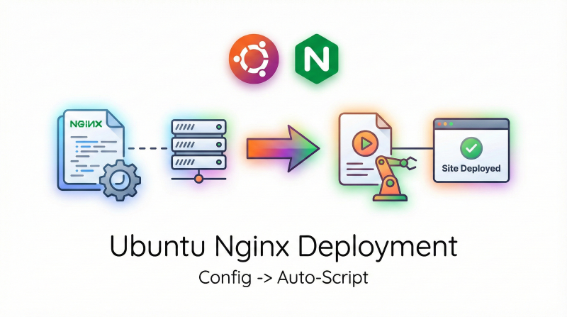 Ubuntu Nginx站点部署实录：从配置详解到自动化脚本